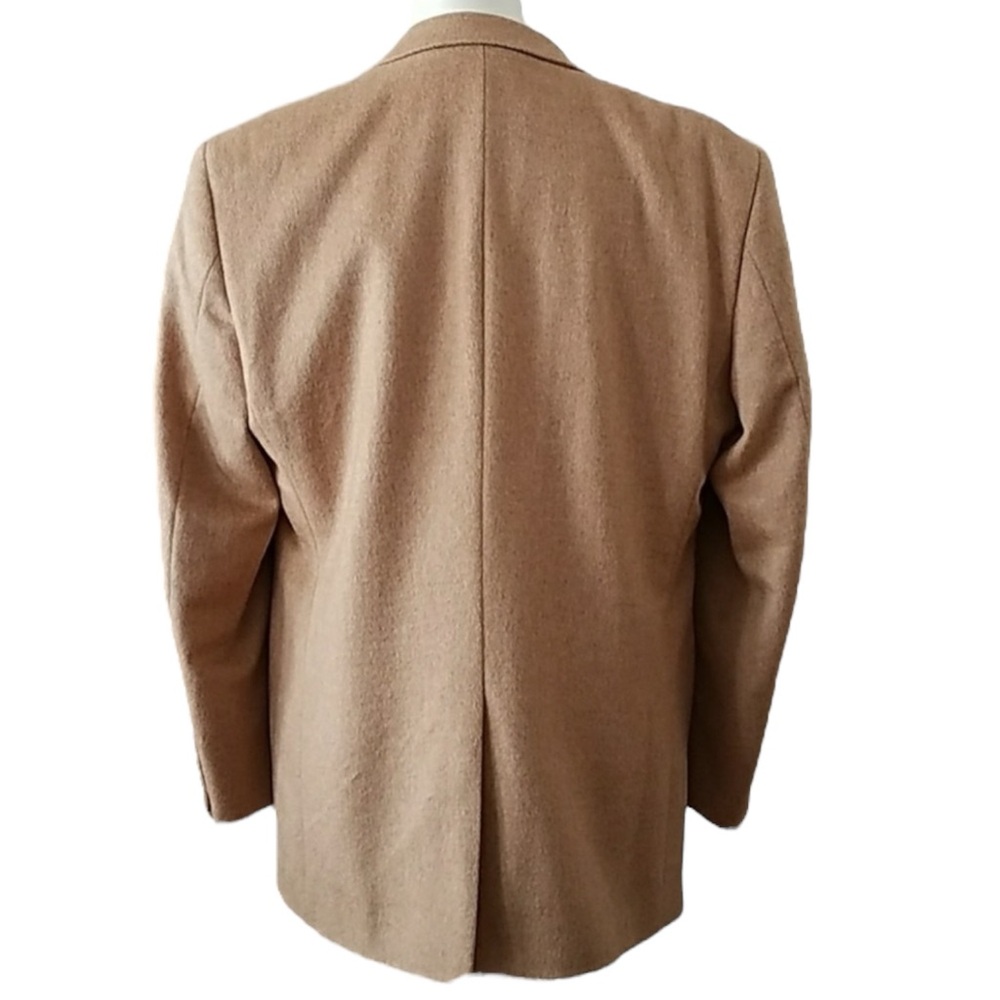 HASPEL 100% Camel Hair Sports Coat in Natural Tan Size 42R  -- QUIET LUXURY!!!! - Picture 4 of 12
